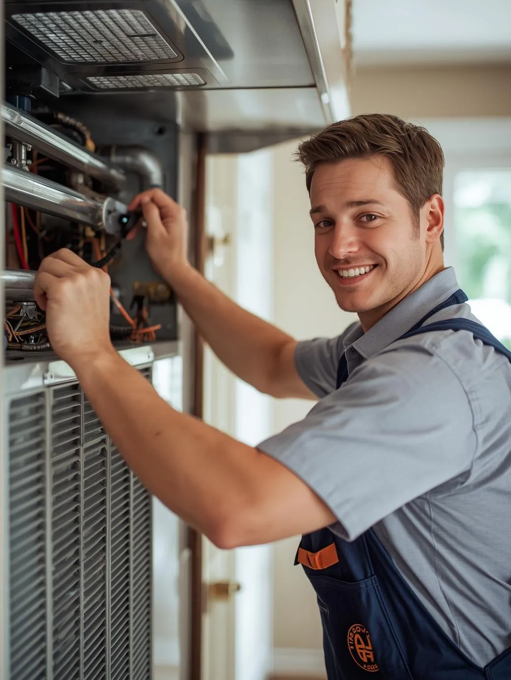 Corestar technician on the job