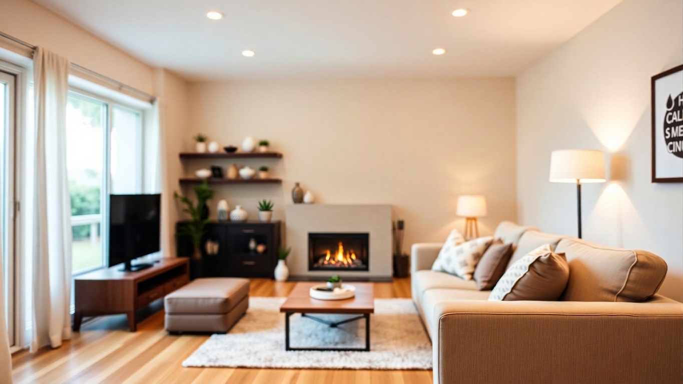 Comfortable home living room